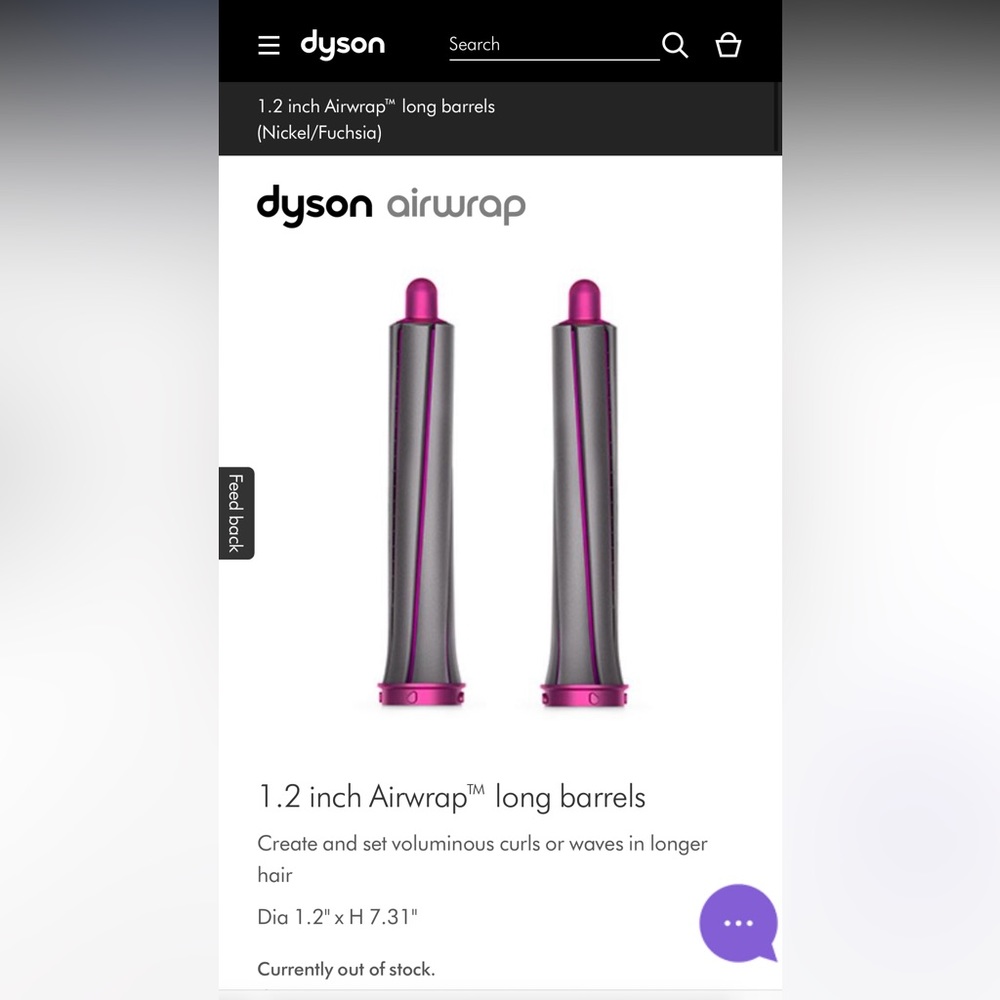 1.2 inch Airwrap™ long barrels